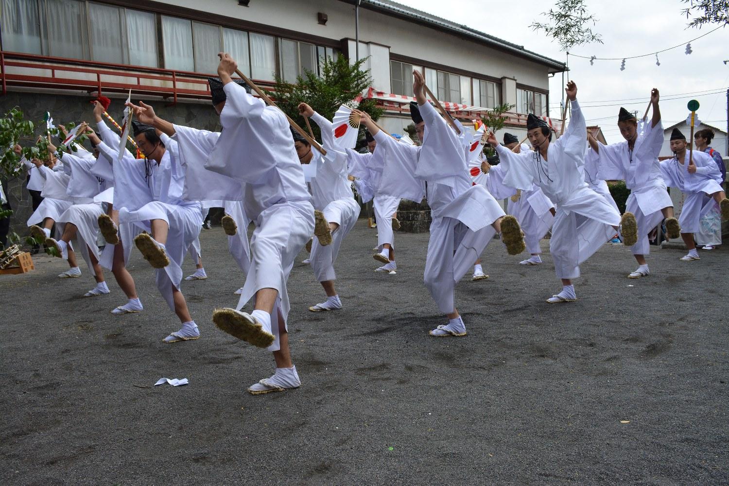 鹿島踊(富戸)の写真