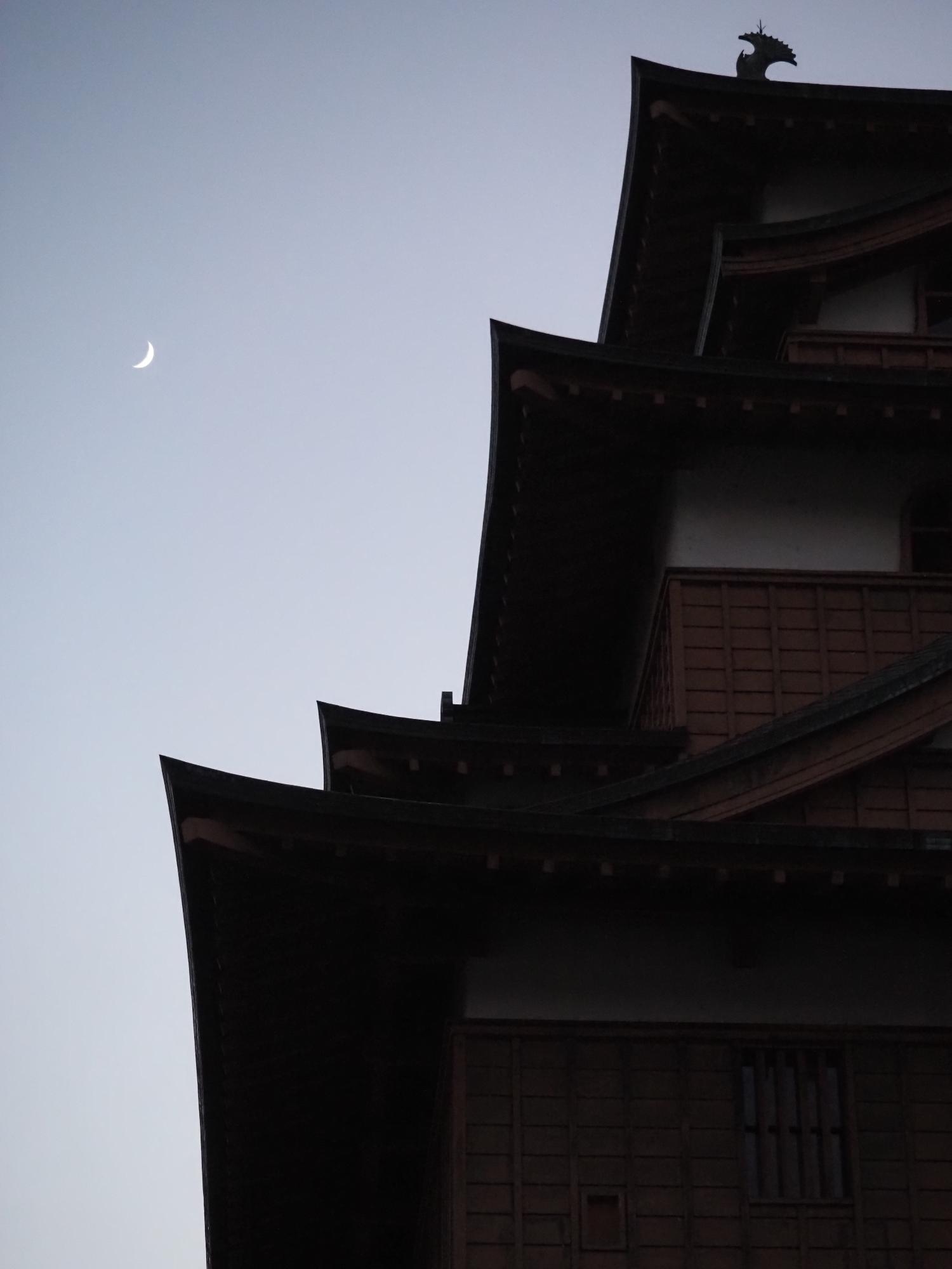 諏訪市賞「暮れの城」