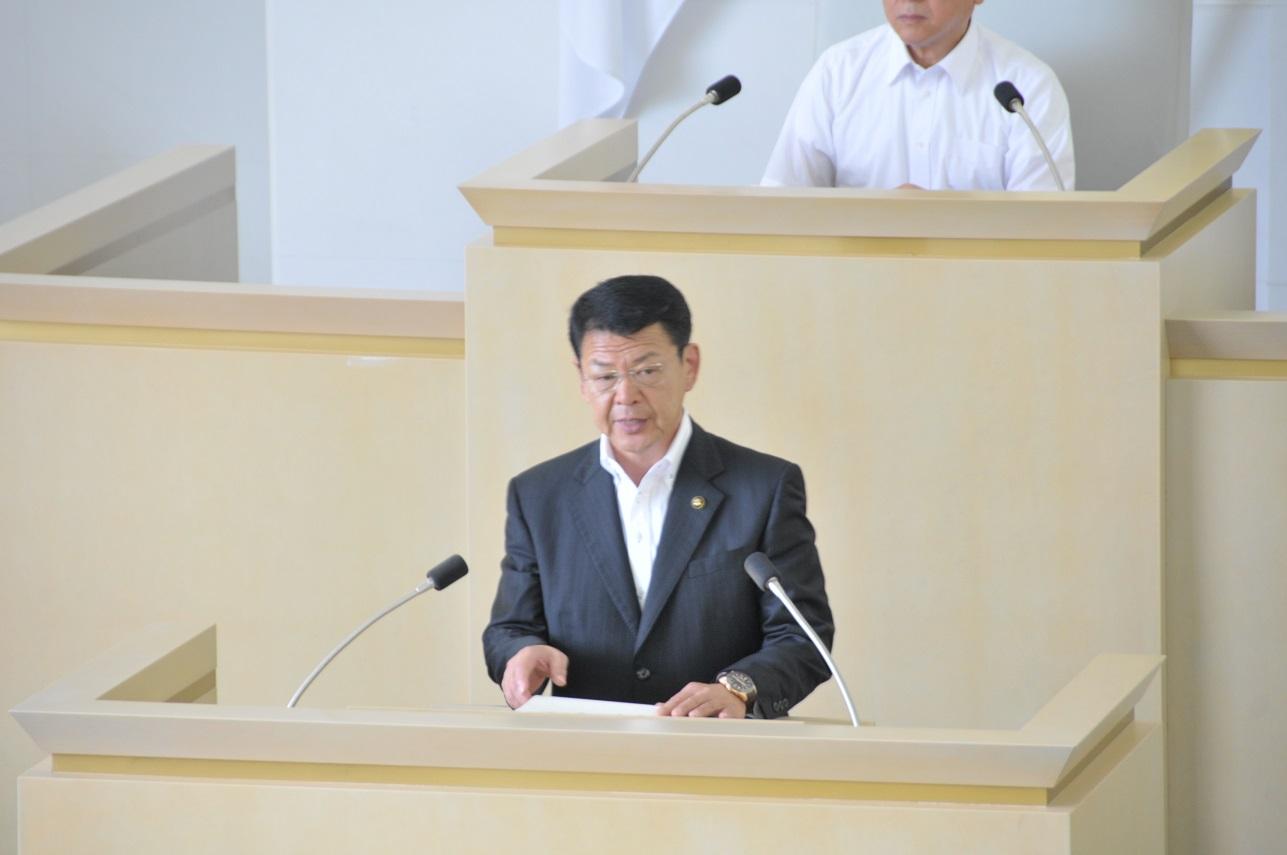 2017年10月2日 市議会閉会の様子の写真