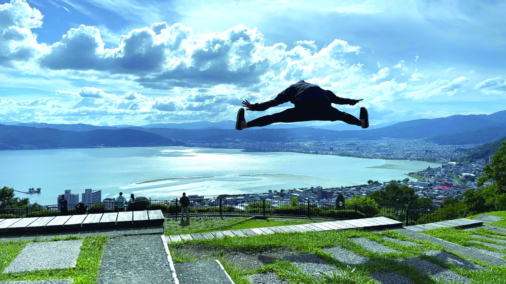 諏訪市長賞「＃他撮りはスポーツ」